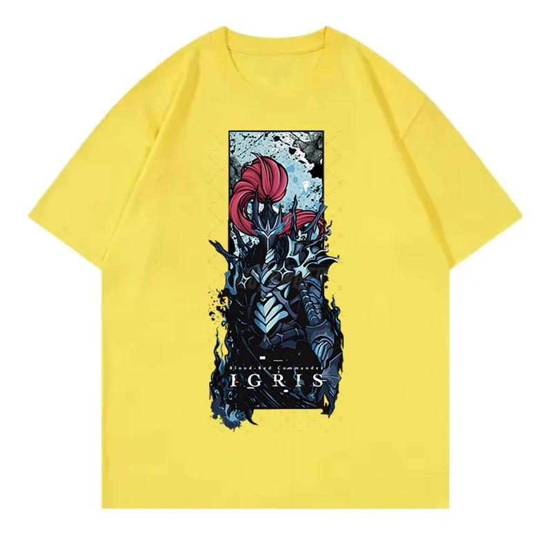 Summer Fashion Men's T-shirt Graphic Cool Style Street Anime Retro T-shirt Men's T-shirt Solo Plain Sung Jin-Woo Casual Pure Cot