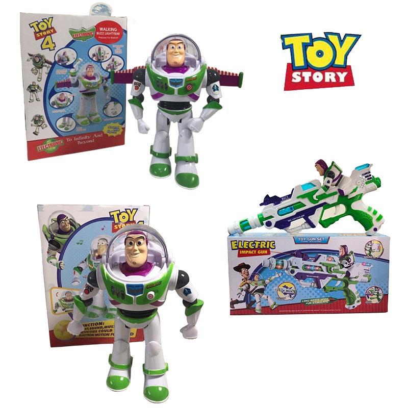 Buzz Lightyear Talking Action Figure Toy Story 4 Walking Toy
