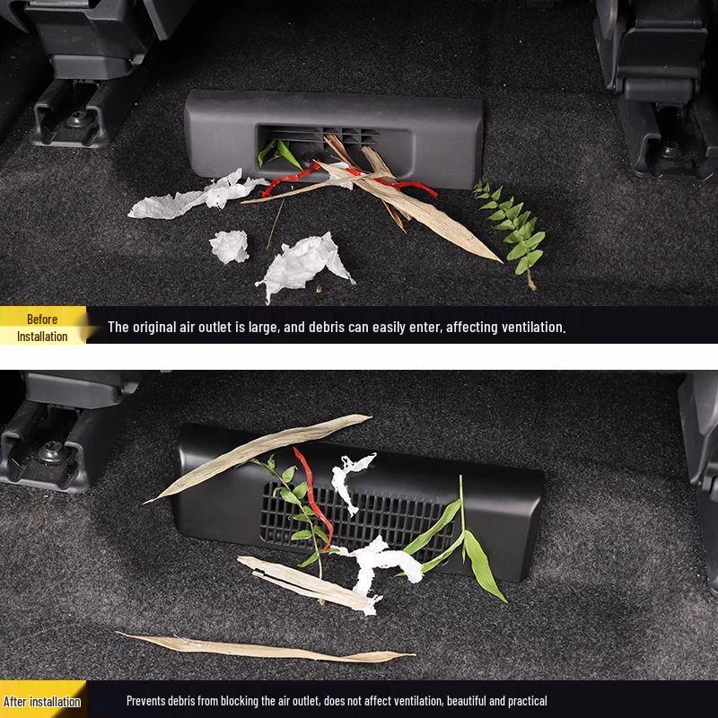 Toyota Sienna Under-Seat Air Outlet Cover - Granvia Decorative Upgrade