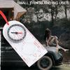 Acrylic Orienteering Navigation Transparent Baseplate Compass High Quality Camping Maps  Outdoor
