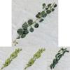Artificial Green Plant Wall Decor With Silk Screen Printing For Home And Photography Use