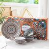 bohemian 4 bowls 1 plate gift set
