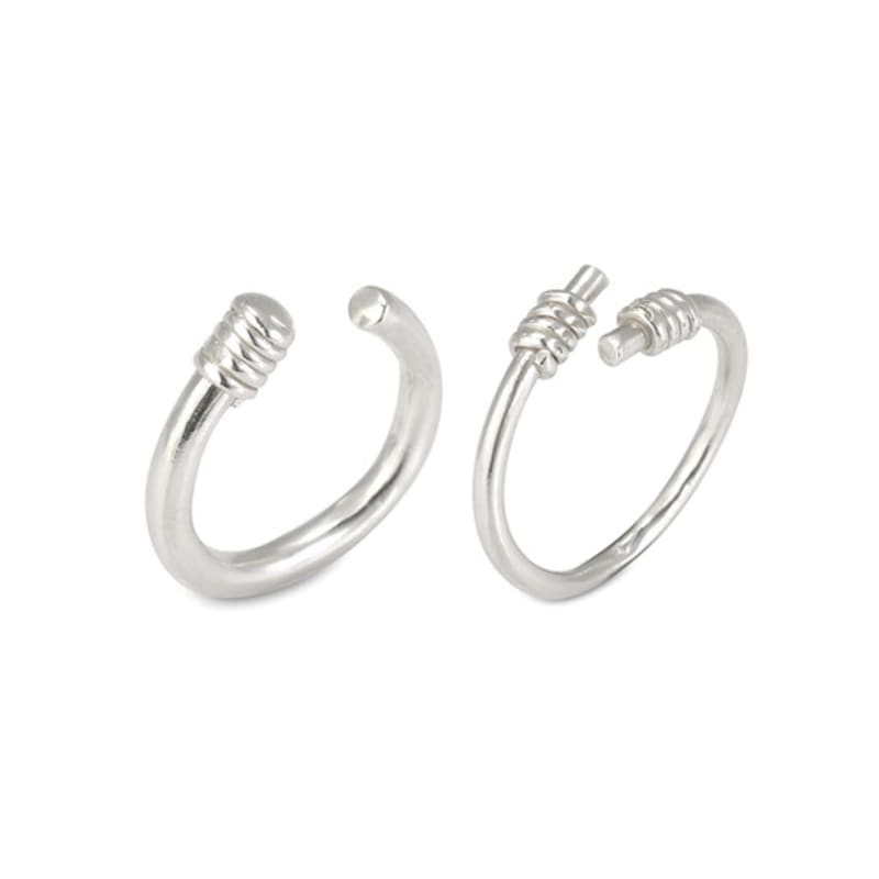 КОЛЬЦО С ФРАГМЕНТАМИ ОЛЕНЯ 5,6