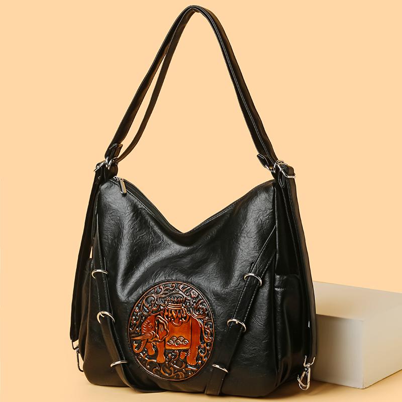 Сумка женская ретро сумка подмышкой рюкзак многофункциональная сумка через плечо сумка трехцелевого назначения