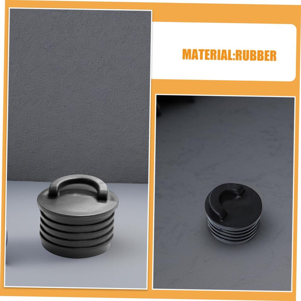 VICASKY 6PCS Kayak Waterproof Plugs Kayak Scapper Plugs Boat Drain