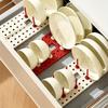 1pc Drawer Extendable Dishes Storage Rack Kitchen Adjustable Tableware Cup Draining Rack Bowl Plates Shelf Kitchen Organizer
