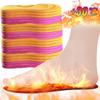 2Pcs Winter Fur Self Heating Insoles Foot Thermal Thicken Insole Memory Foam Shoe Pads Warm Sports Shoes Inserts for Women Men
