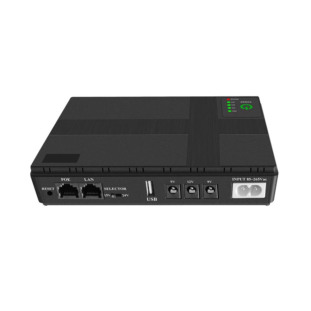 36 Вт DC1036P маршрутизатор 5V9V12V24V DC UPS источник бесперебойного питания 10400 мАч аварийный источник питания для оптического телефона Cat Monitor