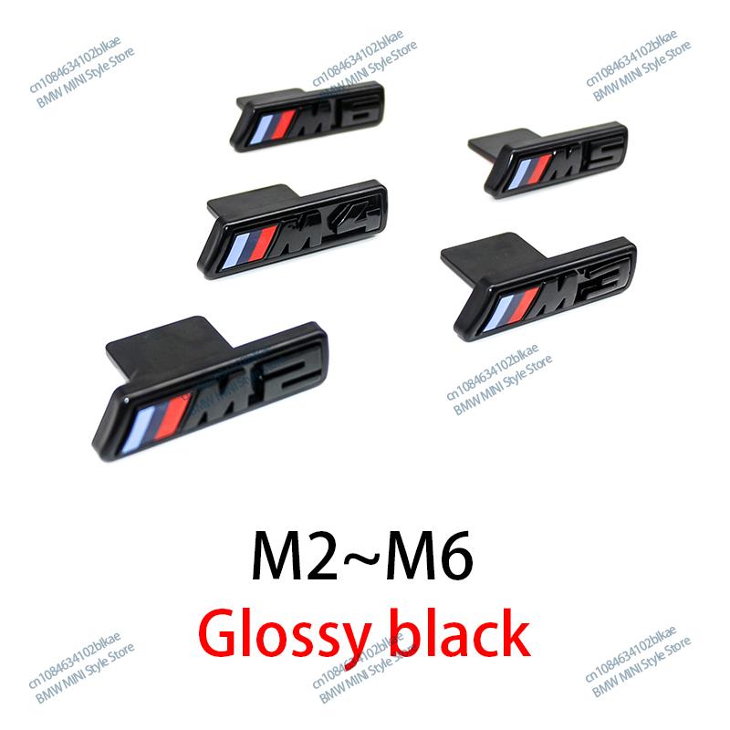 BBKD8 For BMW M2 M3 3D ABS Front Grille Emblem M4 M5 G31 G32 G38 Mini Car Body Refit M6 E92 E93 F36 F30 Accessories G05 G11 G01 G02