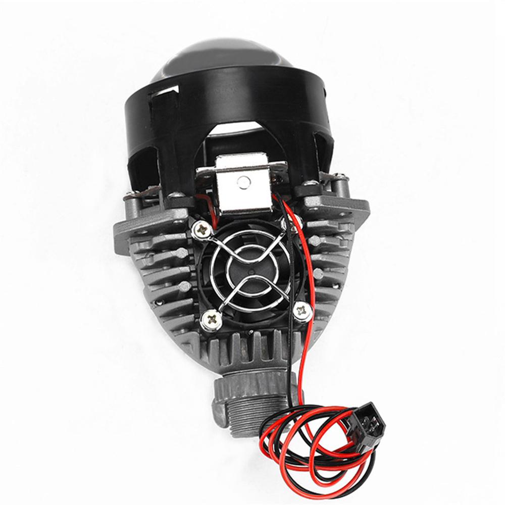 2.5'' Car LED Headlight Bulbs High Low Beam Projector Lens For H4 H7 9005 9006