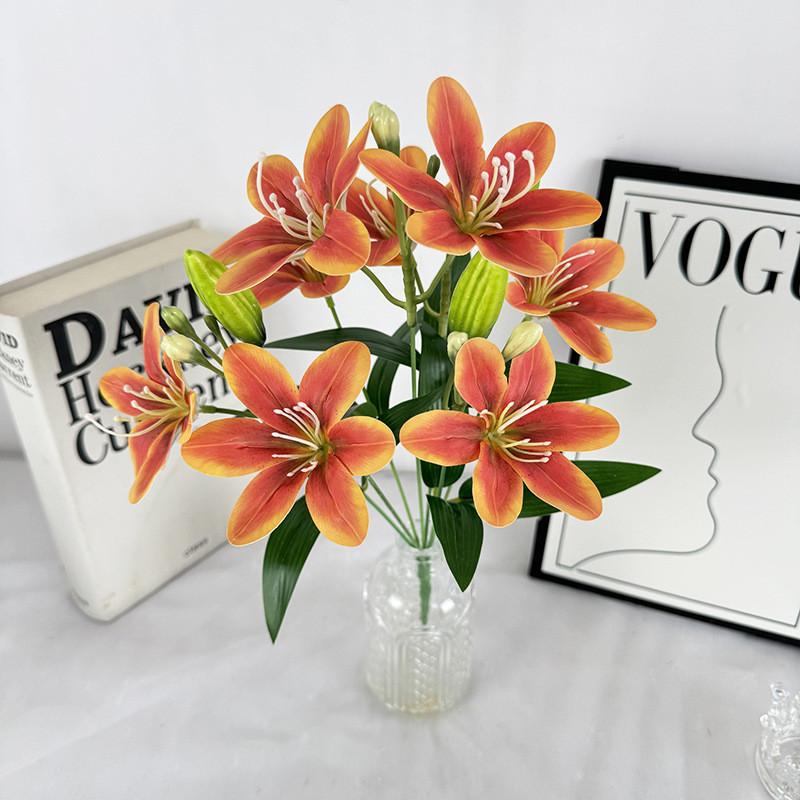 Lily Blossom Lifelike Arrangements For Wedding Venue Decor And Photography Props