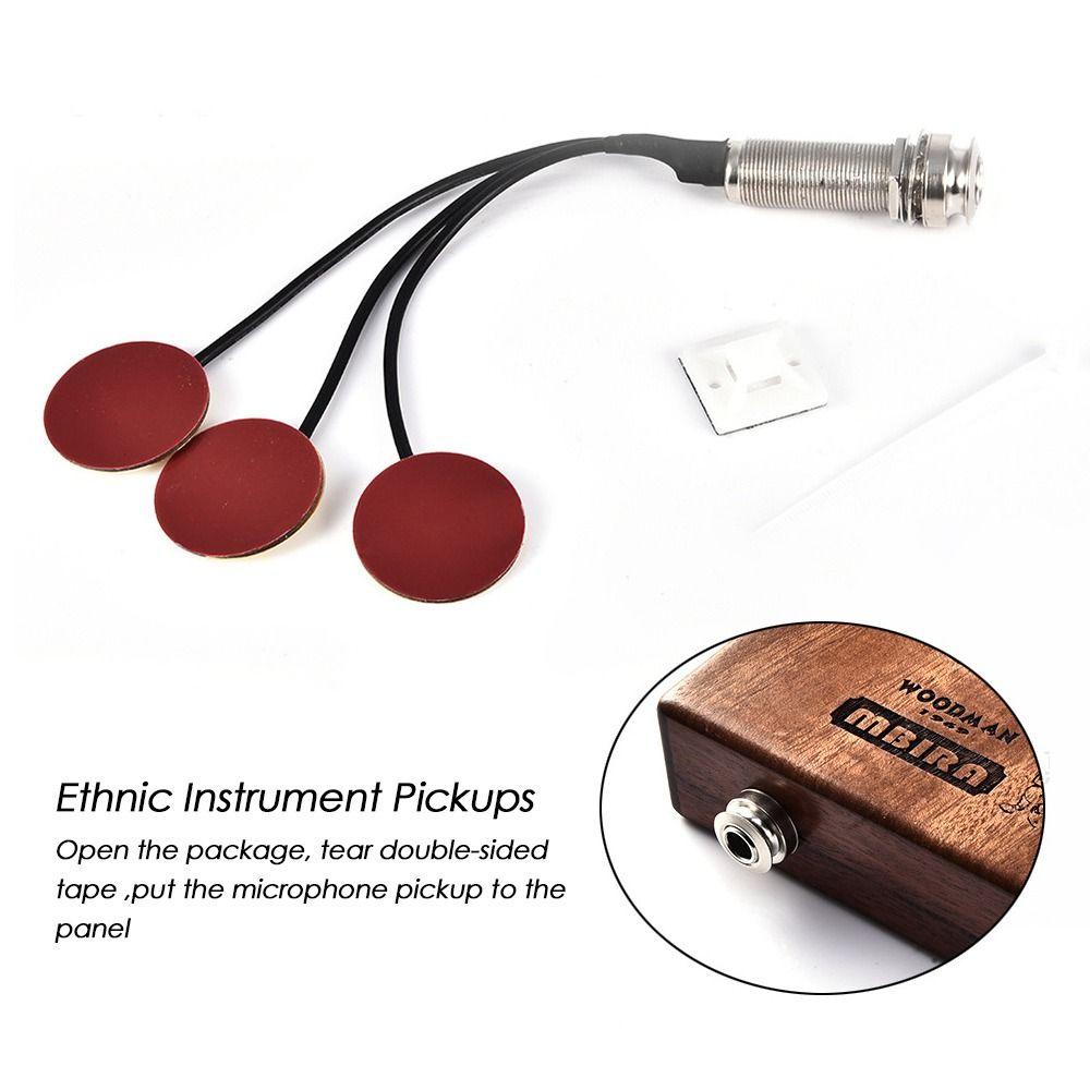 Звукосниматели Звукосниматель для музыкальных инструментов Звукосниматель Tail Nail Звукосниматели для этнических инструментов Патч для акустической гитары