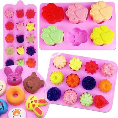 Силиконовая форма для шоколада, желе, пудинга, торта и мыла своими руками