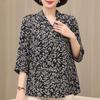 Elegant Summer Tops for Women Vintage Clothing Plus Size Casual Long Sleeve Shirts