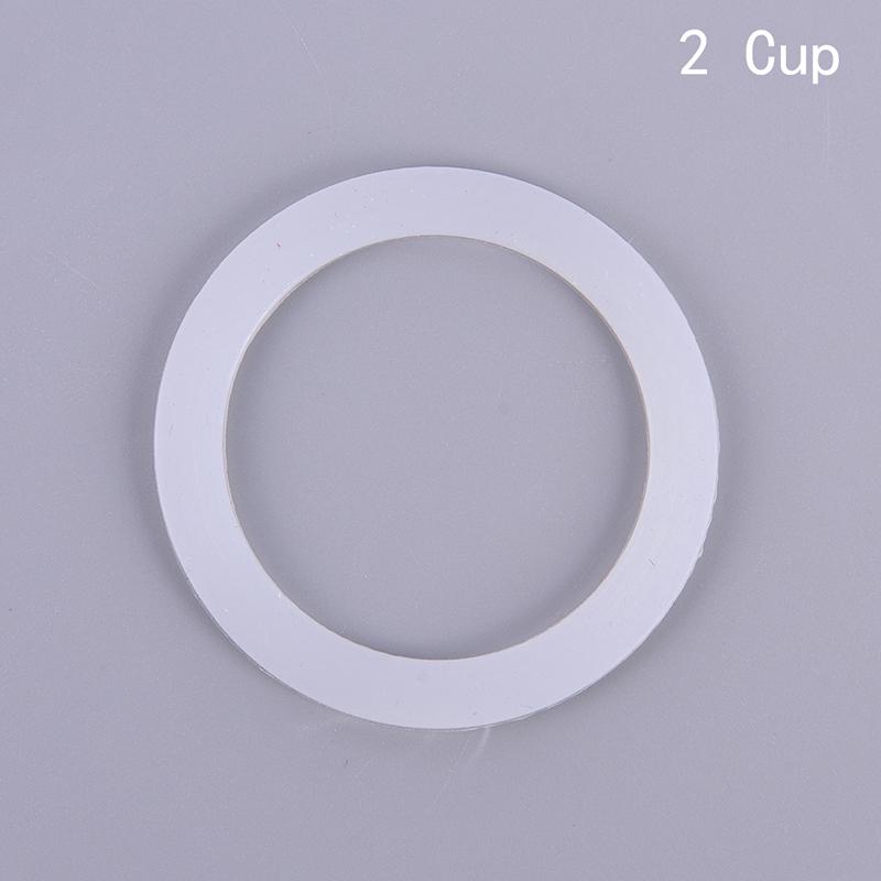 Coffee Rubber Ring Gasket Filter Kit Gasket Seal Silicone Rubber for Moka Pot Espresso Machine Parts