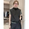 European Style Women's Hooded Sleeveless Vest - 2025 Spring Collection