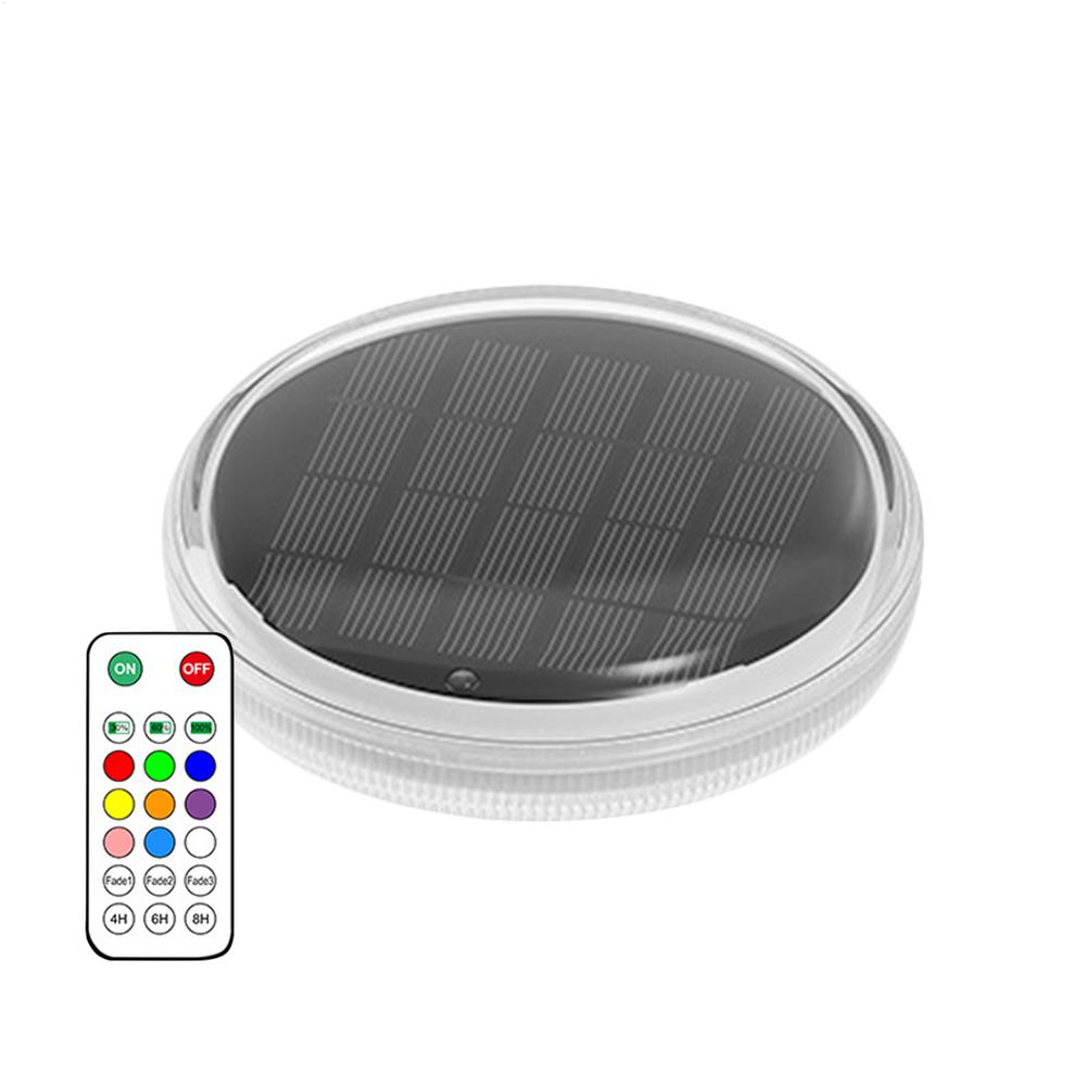 Floating Pool Lights Solar Powered Pool Lights IP68 Waterproof Colorful 9 Lighting Changing Lamp With 3 Timing Mode Decoration