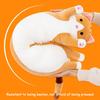 Милая плюшевая игрушка кошка Длинная Розовая Коричневая Серая Спящие кошки Подушка для ног Сквиши Маленькая кукла животное Успокаивающая плюшевая игрушка Подарок