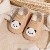 Cartoon Animals Kids Floor Socks Soft Plush Baby Shoes New Kids Indoor Socks  Indoor
