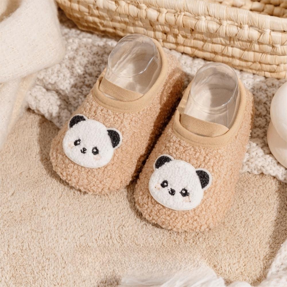 Cartoon Animals Kids Floor Socks Soft Plush Baby Shoes New Kids Indoor Socks Indoor