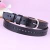 Fashionable Womens Leather Waist Belt With Pin Closure For Formal And Casual Outfits
