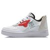 Li Ning CF декомпрессионные износостойкие нескользящие низкие кроссовки для скейтбординга женские белые красные AGCQ394-1