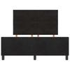 Box Spring Bed with Headboard Black 140 x 190 cm Velvet