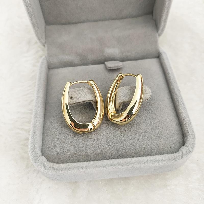 Hot Sale Fashion Metal Drop Earrings for Woman, Vintage Hoop Earring Trend Classic Party Wedding Pendant Jewelry Gift