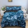 Ice Cube Duvet Cover Set 3D Ice Pattern Twin Queen Bedding Set Microfiber Summer-Cool Comforter Cover For All People 2/3 Pieces