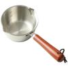 Stainless Steel Oil Pouring Pan - Extra Thick Oil Pan for Household Milk Pouring