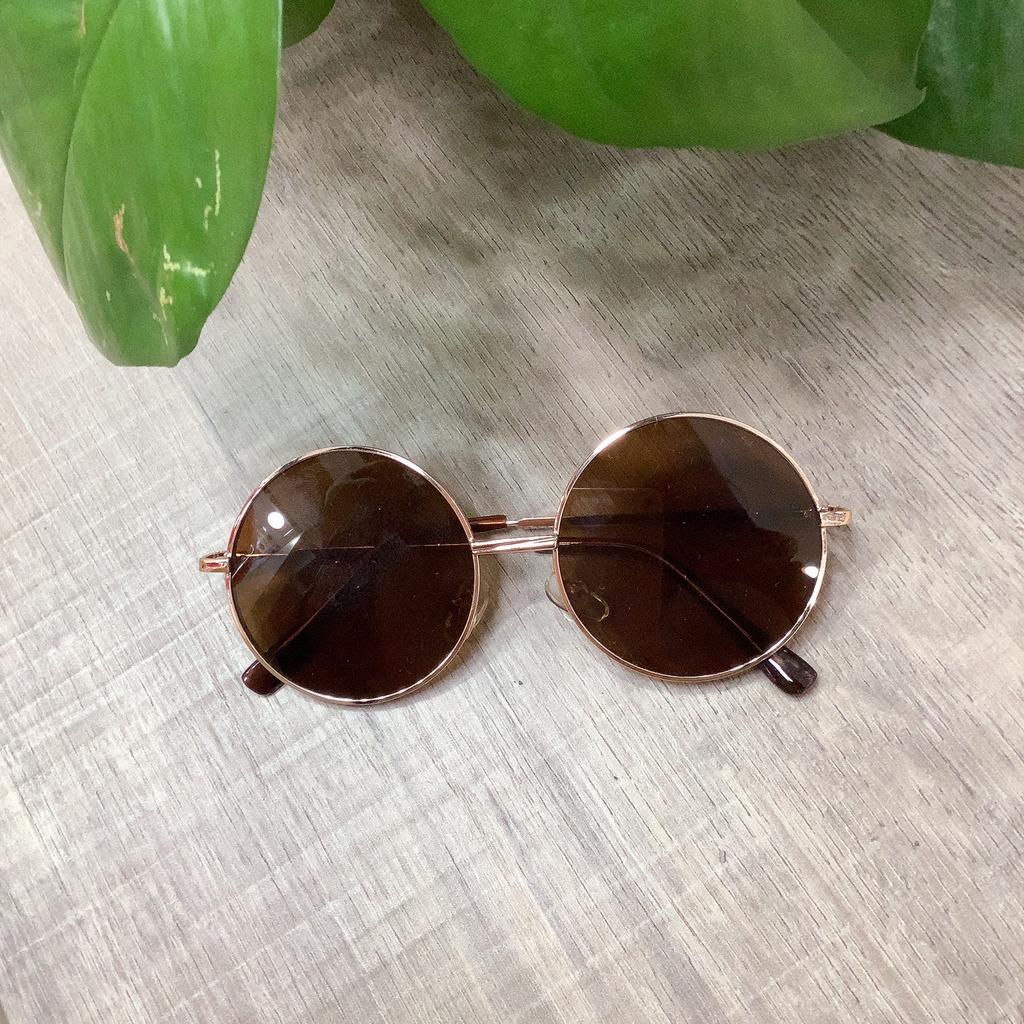 Детские солнцезащитные очки в круглой оправе в античном стиле для детей 2-8 лет, металлические солнцезащитные очки в британском стиле, солнцезащитные очки