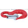 5000kg Load Capacity Alloy Steel Crane Hook Red Safety Latch Hook  Ship Construction