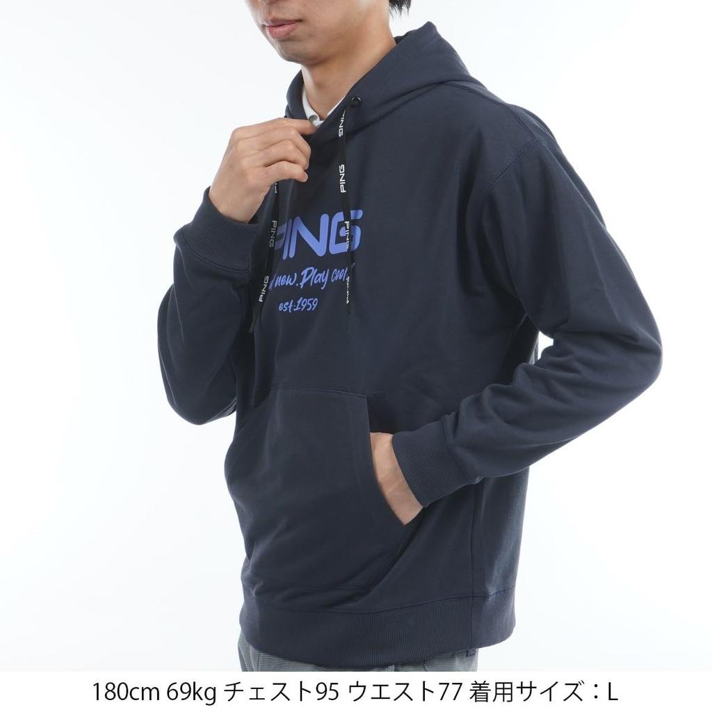 Ping Apparel Men's Sweatshirt (All-Way Stretch, Quick-Drying) / Golf / 621-5162103 120_Navy L
