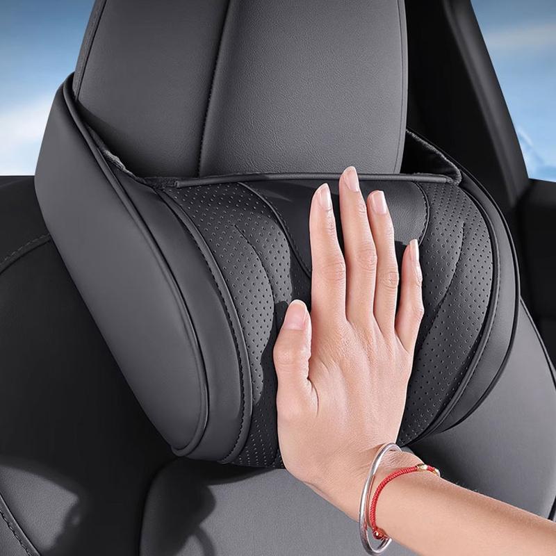 DJSZ3 Car Headrest Neck Pillow Auto Seat Cushion Waist Pillow Set For Lexus F SPORT ES RX NX LS UX LM LX GX LC RZ IS CT GS RC HS LBX