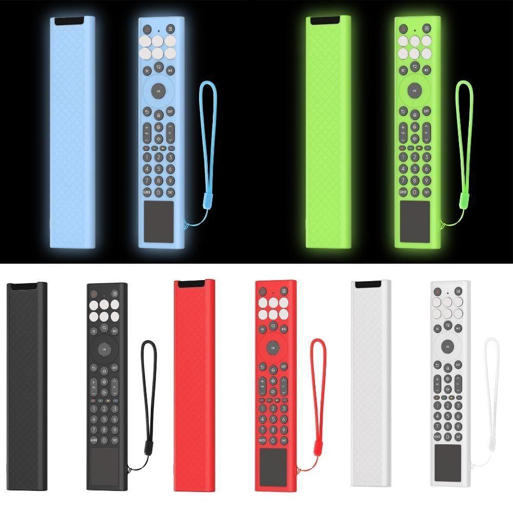 with Lanyard Protective Case Silicone Remote Control Sleeve for Hisense ERF6A66 Accessories