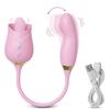 Sexy Adult Female Rose-Sucking Dildo Vibrator Women Nipple Clit Stimulator Vibrating Penetration Vagina Vibrator Erotica Toys