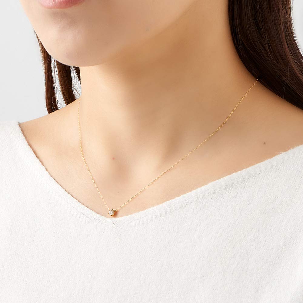 ESTELLE Diamond Necklace In 18K Yellow Gold [WEB Exclusive] (0442-7798-0016-0000)