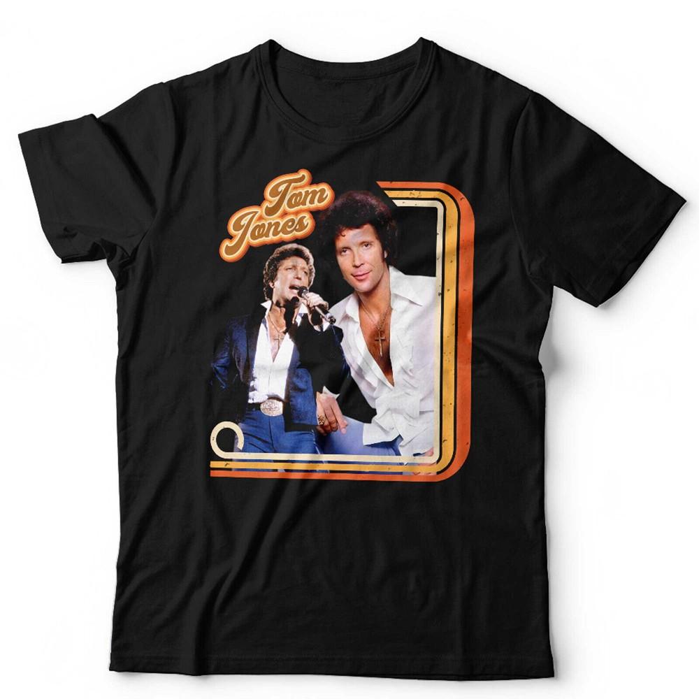 Tom Jones Tshirt NEW 70s Retro Star Unisex Kids Welsh Wales Throwback