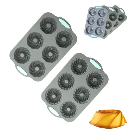 Рождественская силиконовая форма для торта, жаростойкая форма для выпечки печенья, тостов, кубиков льда, антипригарная, легко извлекаемая, форма для десерта