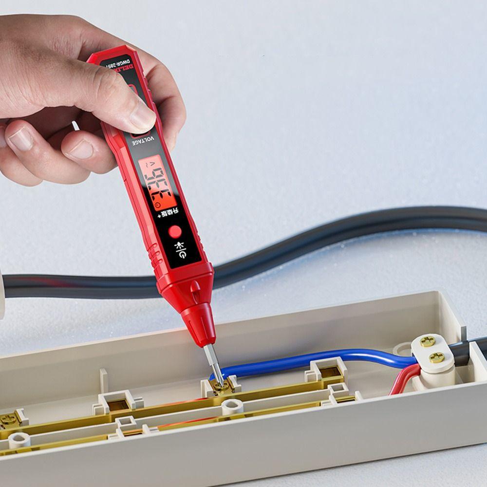 Digital Display Voltage Measurement Pen Circuit Breakpoint Finder Intelligent Cable Wire Tester Voltage Detector High Precision