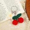 Artificial Crocheted Fruit Decorative Keychains Key Rings Key Chains Rings Holders Bags Pendants Key Holders Gift Accessories