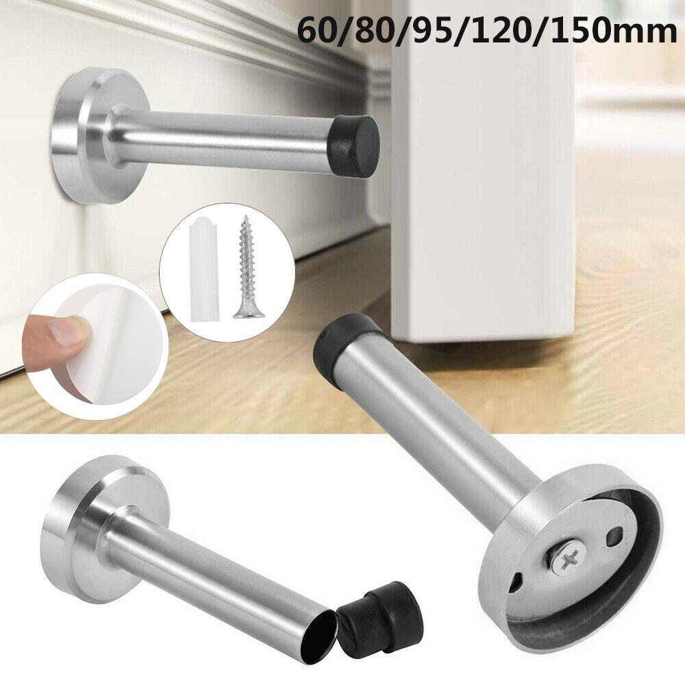 Stainless Steel Prevent Collision Thickened Rubber Stop Holder Catch Door Door Stopper Buffer