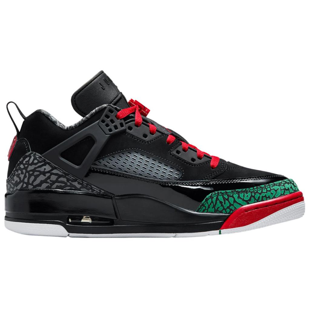 Мужские повседневные кроссовки Air Jordan Spizike Low OG Черно-зелено-красные FQ1759-060
