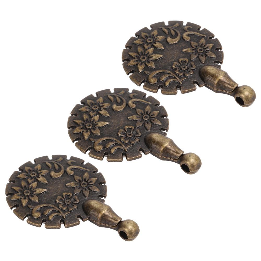 3pcs Antique Copper Yarn Cutter Pendant Premium Metal Pendant Thread Cutter Knitting