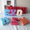 3D Силиконовые формы с буквами от A до Z, Форма для эпоксидной смолы, Поделки своими руками, Форма для полимерной глины, Форма для гипса, Инструменты для изготовления свечей и мыла ручной работы