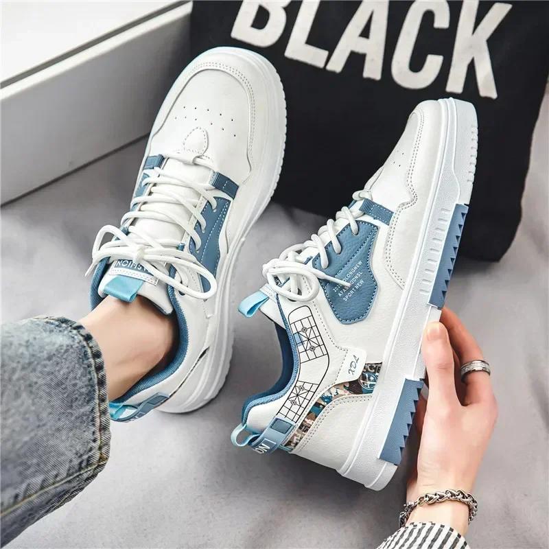 2025 New Men's Casual Summer Running Shoes, Men's New Sports Shoes, Low Cut Casual Sports Shoes, Thick Soled Board Shoes