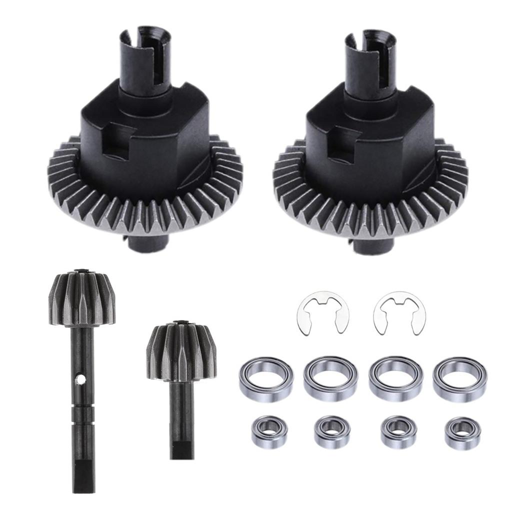 Front & Rear Differential and Gear Kit for HSP Redcat Volcano 94123 94166 1/10 RC Car Upgrade Parts