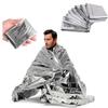 Outdoor Insulation Blanket Portable Multifunctional Emergency Silver Gold Survival Blanket Sunscreen Blanket Refle