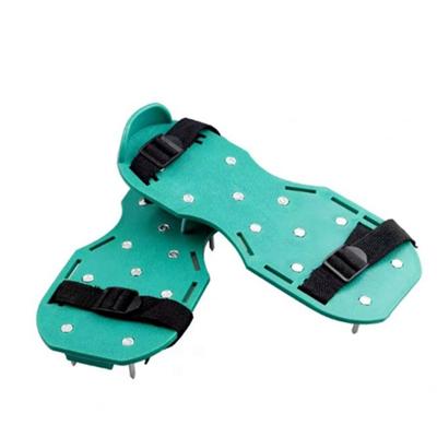 Аэратор для газона Обувь Садовые шипованные сандалии Обувь для аэрации почвы и двора с регулируемыми ремнями для газона