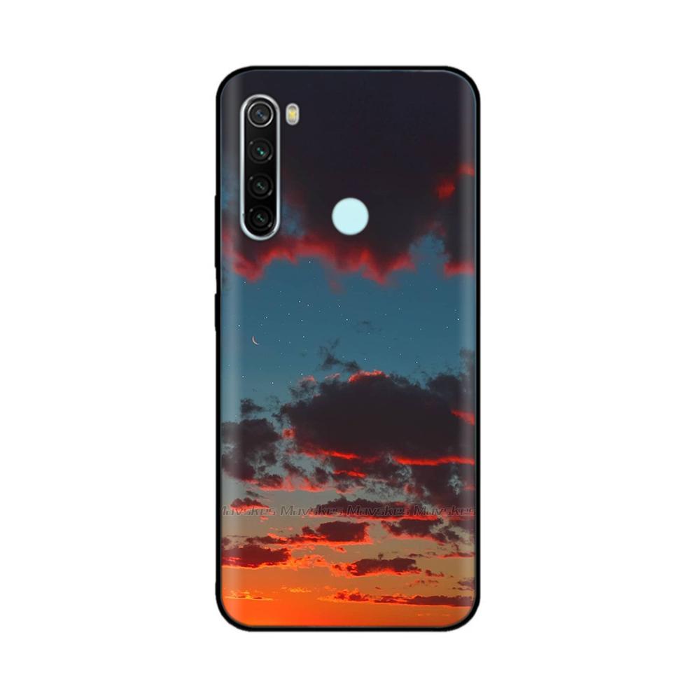 Для Xiaomi Redmi Note 8T Чехол с узором Полная защита Мягкий жидкий силикон Мультяшный чехол для Redmi Note 8T Note8T Оболочка Fundas